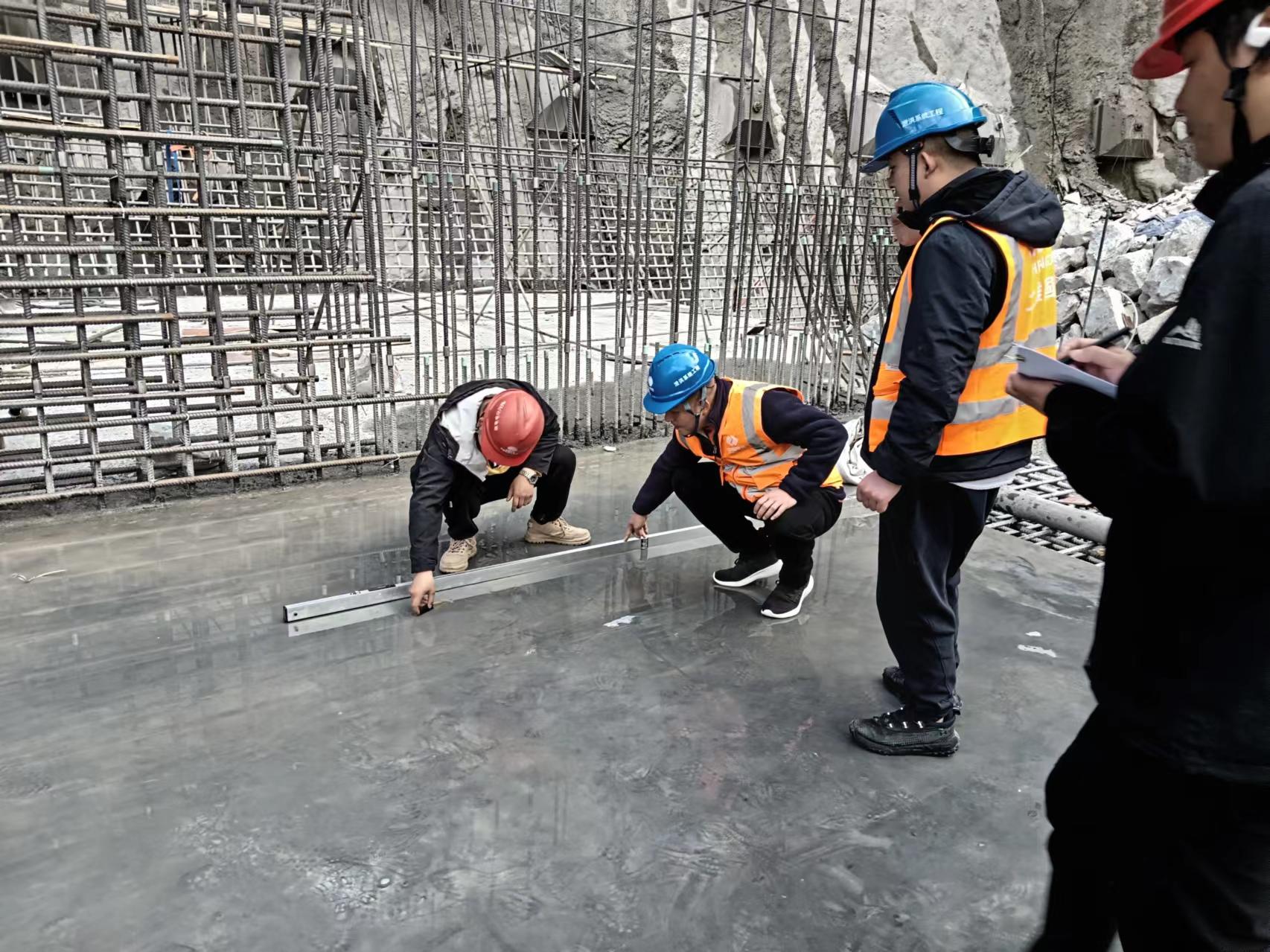 四川大渡河雙江口水電站泄洪系統(tǒng)工程 3#導流洞進口閘室過流面混凝土澆筑圓滿完成