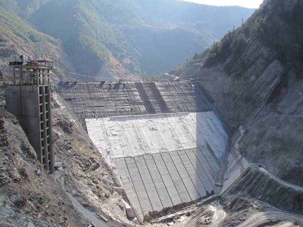 溪古水電站混凝土面板堆石壩及大壩基礎(chǔ)處理工程