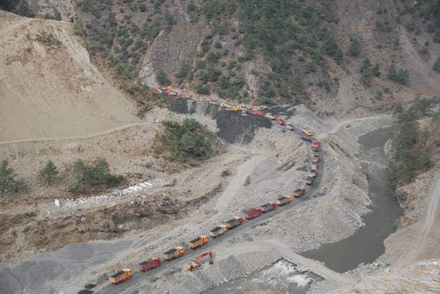 溪古水電站混凝土面板堆石壩及大壩基礎(chǔ)處理工程